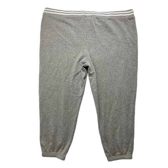 DISNEY Disneyland Heathered Gray Joggers Size 3X Womens Logo Fleece Sweats - Picture 2 of 8